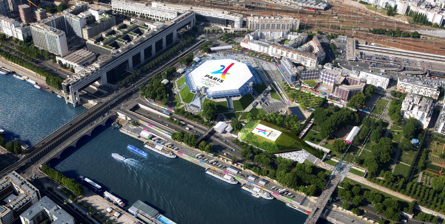 The Games in the heart of the city Paris 2024