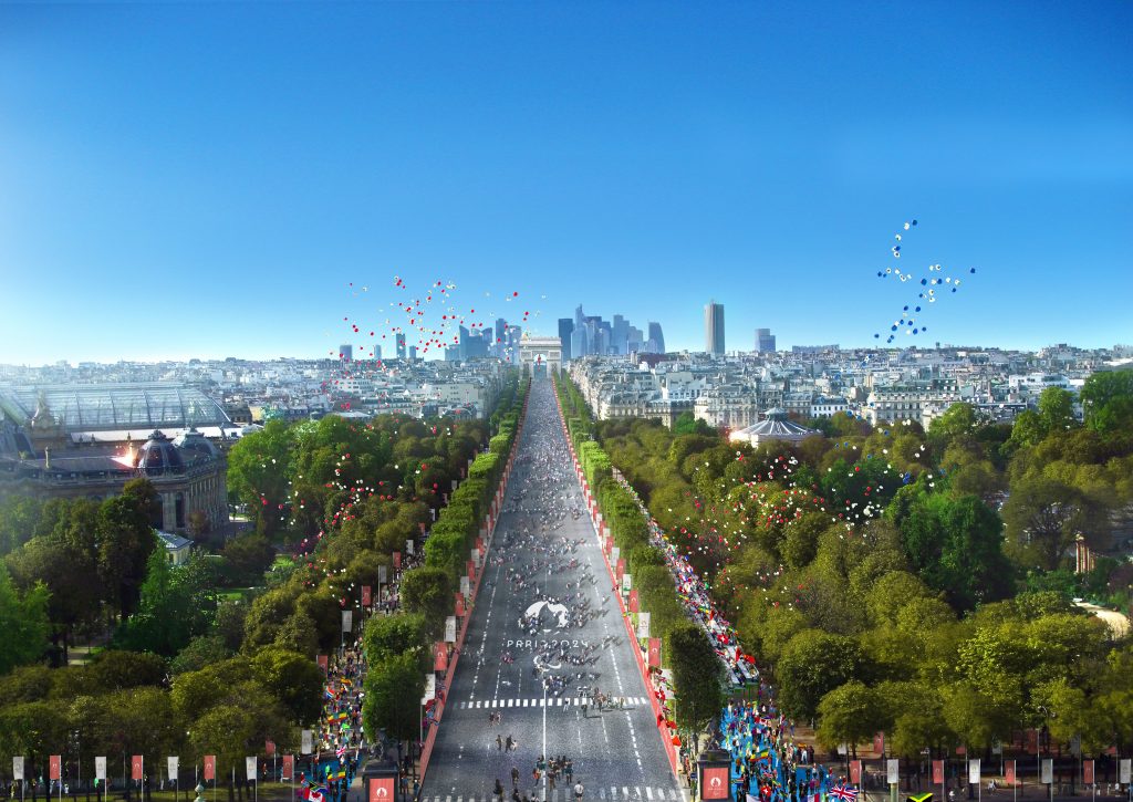 Les Jeux de tous les français -Célébration Champs Elysée La Défense