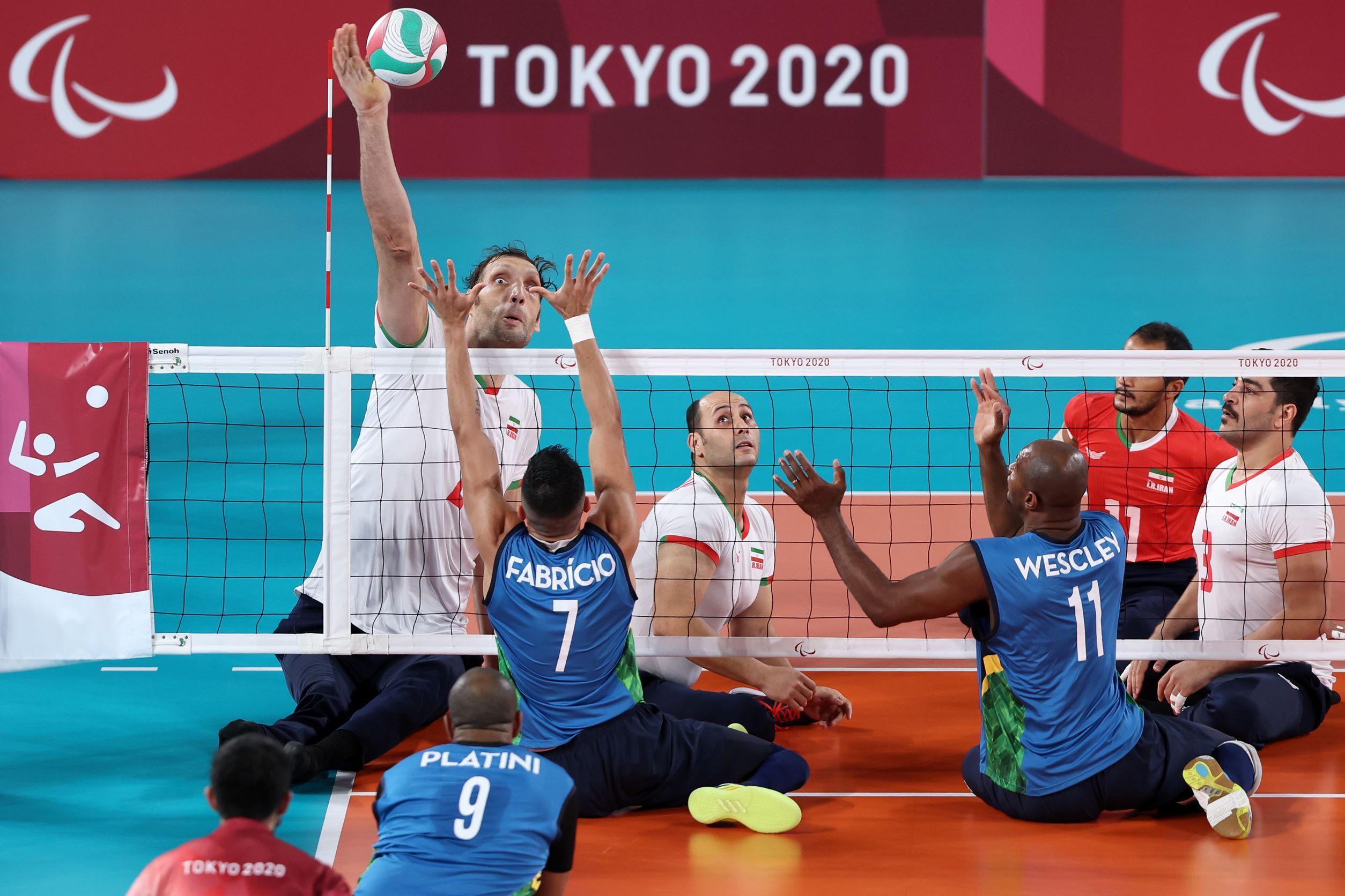 Volleyball assis aux Jeux de Paris 2024