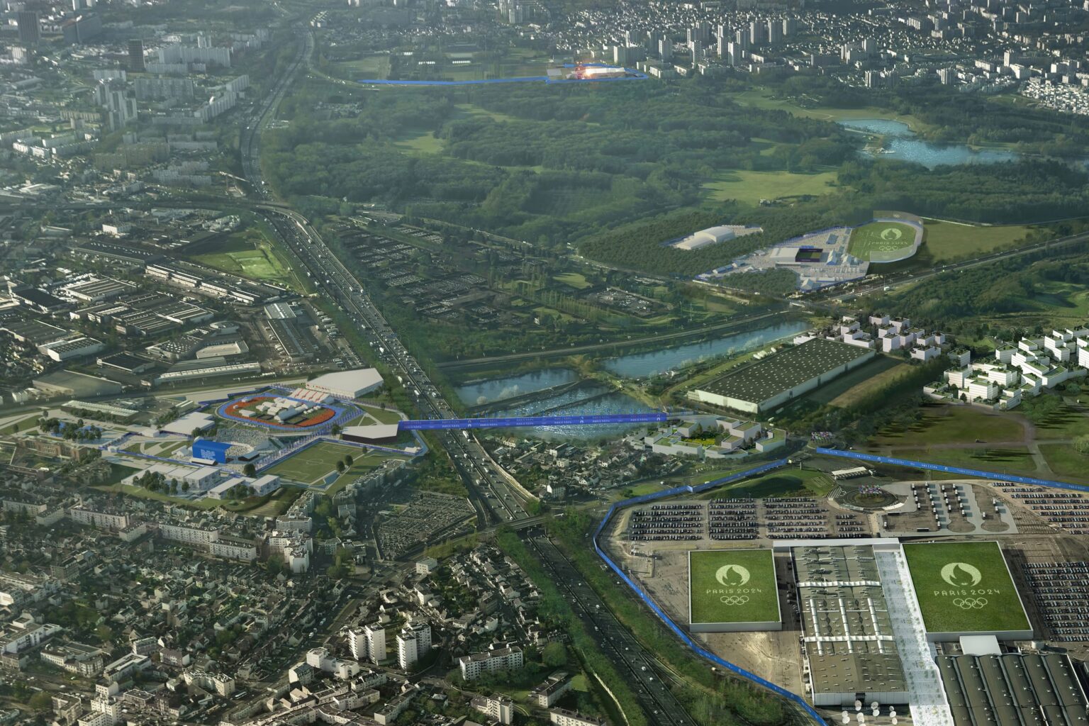 Paris 2024 Site d’escalade du Bourget