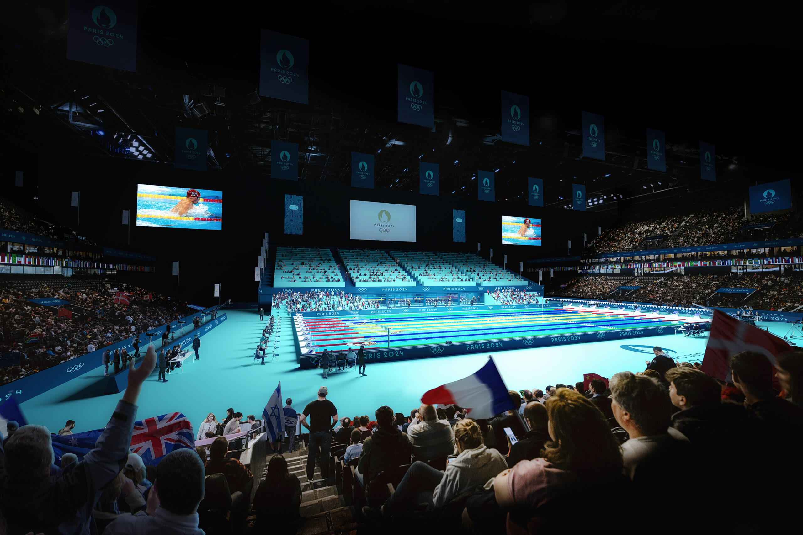Natation aux Jeux de Paris 2024