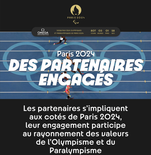 Lancement officiel du compte à rebours des Jeux Olympiques de Paris 2024  par Omega - Newsroom Paris 2024