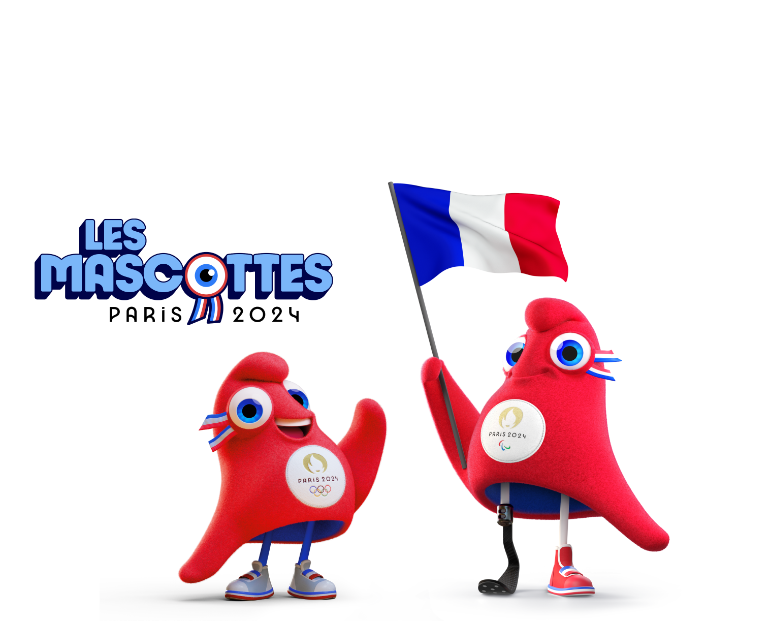 Paris 2024 - Les Mascottes