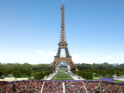 Paris 2024 : Le compte à rebours en contrebas de la Tour Eiffel – Sport &  Société