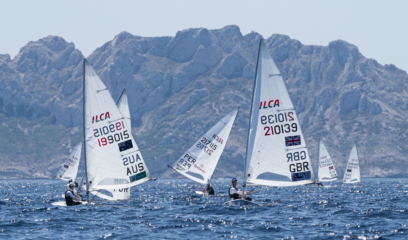 A productive Day 2 of the Paris 2024 sailing test event