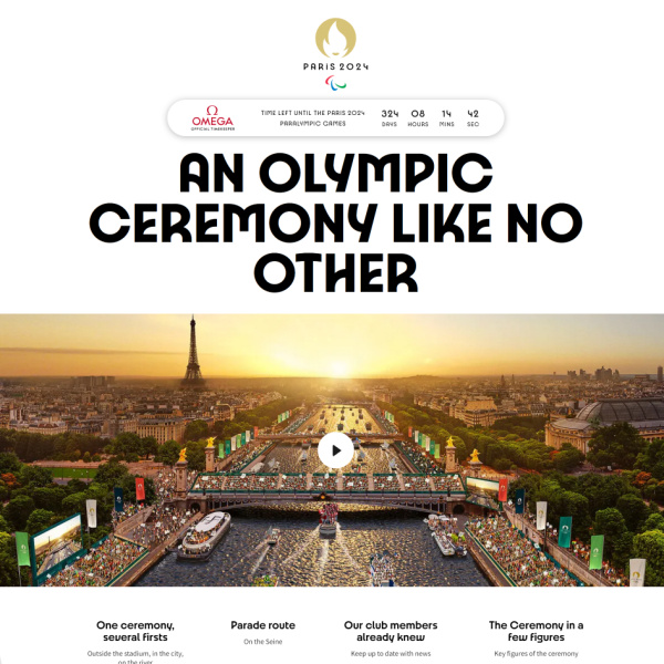 Paris 2024 : Le compte à rebours en contrebas de la Tour Eiffel – Sport &  Société