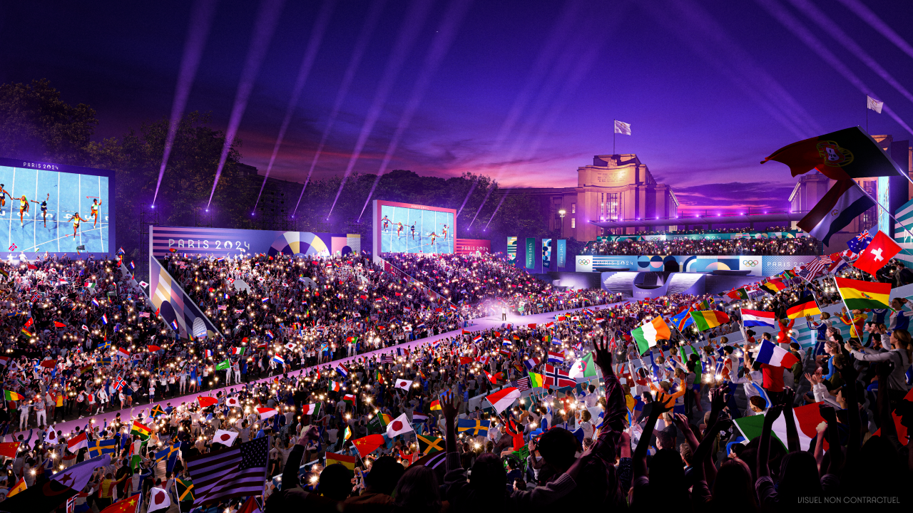 blister-XXXIII Jogos Olímpicos de Verão, Paris 2024 - frança - 2022